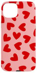 Coque pour iPhone 15 Plus maneater coeur amour valentines rouge rose mignon rétro girly y2k