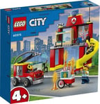 LEGO City Fire - Caserne Dei Pompiers Et Pompiers LEGO 60375