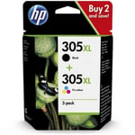 HP 305XL Multipack Svart & Färg