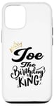 Coque pour iPhone 13 Pro Joe The Birthday King Chemise d'anniversaire pour hommes, garçons, adolescents