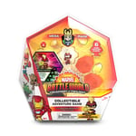 Marvel Battleworld: Series 2 Treachery at Twilight Mega Collectable Adventure Game Pack - Captain Marvel (Includes 5 Hero Collectables + 1 Exclusive + 13 battle Cards) - Ideal for Ages 6+