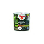 Peinture Multisupport satinée 0.5 litre blanc Alpina