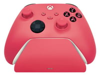 Razer Universal Quick Charging Stand (Deep Pink) - pour Manettes de Xbox (Charge Rapide, Contact Magnétique, Compatibilité Universelle, Navigation à Une Main) Rose