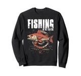 Fishing In The Tech Era Modern Evolution Sweatshirt