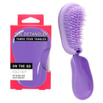 The Detangler On the Go Brosse à cheveux démêlante de voyage Violet