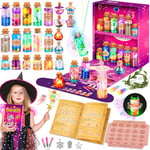 Subtail Potion Magique Enfant - Sable Magique Enfant | 22 Bouteilles De Potion | Aqua Gelz | Coffret Magie - Cadeau Fille 6 7 8 9 10 11 Ans - Kits de Loisirs CréAtifs Fille 6-12 Ans