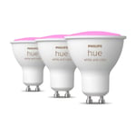 Philips Hue WCA smart lampa 4.3W GU10 3pk