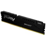 Kingston Fury Beast 8GB (1x8GB) 5200MHz C36 DDR5 Memory - Black KF552C36BBE-8