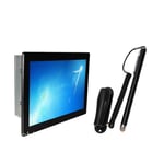 Capacitive Touch Screen Pen Black Metal High Sensitivity Stylus For Mobile Phon