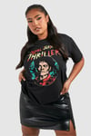 Plus Halloween Michael Jackson License T-shirt