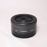 Canon Used EF-M 22mm f/2 STM Pancake Lens