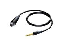 Procab Cla723/1.5, Xlr (3-Pin), Hunstik, 6.35Mm, Hanstik, 1,5 M, Sort, Grå