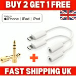 Adapter for Apple iphone 3.5mm Jack Connector Headphone Aux Up To Iphone 14