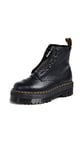 Dr. Martens Mixte bovver Boots, Black, 43 EU