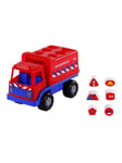 Cavallino Toys - Cavallino Fire Truck Shape Sorter with 6 Blocks 26cm