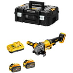 Dewalt - Meuleuse DCG414Y2 FlexVolt (2 x 54V/18V 12,0 Ah DCB118 tstak ii)