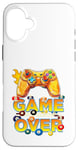 Coque pour iPhone 16 Plus Game Over Vintage Retro Jeux Vidéo Gaming