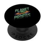 Planet Over Profits Climate Change Justice PopSockets Adhesive PopGrip