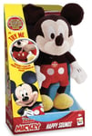 DISNEY JUNIOR MICKEY rigole, peluche interactive sonore 35cm - IMC TOYS