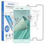 Packx3 Verre trempé Asus Zenfone 4 ZE554KL Film Protection Ecran anti casse