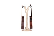 Ruach GS-1 Double support en bois pour guitare acoustique et électrique Bouleau