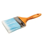 Silverline Synthetic Paint Brush 100mm 4" Edging Painting & Decorating