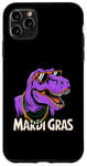 Coque pour iPhone 11 Pro Max Mardi Grawr Costume de dinosaure T-Rex pour enfant