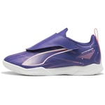 PUMA Ultra 5 Play V IT Jr Soccer Shoe, Lapis Lazuli White-Sunset Glow, 32 EU