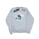 Star Wars Dam/Damer Jul AT-AT Ren Sweatshirt L S Sports Grey L