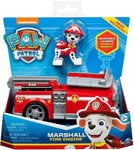 Pat Patrouille Chien Marcus + Camion Pompier Rouge Grand Echelle - Figurine Chie