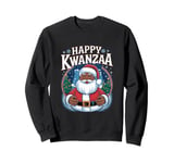 Happy kwanzaa Merry christmas African american hoilday Sweatshirt