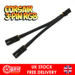 Corsair RGB Splitter Fan Hub Adapter Cable - 3-Pin PRO Version