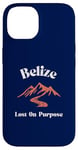 iPhone 14 Lost On Purpose Belize Travel Vacation Belize Case