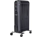 RUSSELL HOBBS RHOFR9004A Portable Oil-Filled Radiator - Anthracite, Silver/Grey