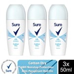 Sure Women Roll On 48 Hours Protection Anti-Perspirant Deodorant, 50ml