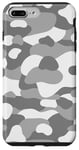 Coque pour iPhone 7 Plus/8 Plus Gris Camouflage Branché Chasse Camouflage Mignon y2k