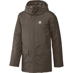 Adidas Men Fur Parka Padde Sport Jacket - Branch, Small