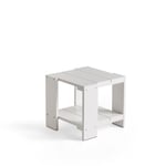 HAY - Crate Side Table / White - Småbord & Sidobord utomhus - Gerrit Rietveld - Vit - Trä