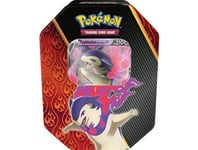 Pokebox Typhlosion V - 210 Pv - Carte Française A Collectionner Pour Pokemon - Boite Métal Rouge - Set Avec 1 Carte Animaux