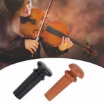 2Pcs High Quality Jujube Wood Violin Tail Endpin Musical Instrument Accessor RHS