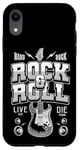 Coque pour iPhone XR Chemises Rock & Roll, I Love Rock Music, Rock & Roll Freedom