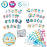 Aquabeads Nail Studio-La Recharge étoiles et Licornes-Loisir créatif et activité Manuelle pour Enfants de 4ans et+ -Manucure enfants-35060, 35060, Multicolor