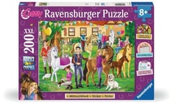 Ravensburger Activity Puzzle pour Enfant 200 pièces avec Bloc d'énigmes, Bande dessinée, Autocollants et Affiches pour Les Fans de Lissy à partir de 8 Ans, 12004015