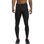 adidas Own The Run Mens Running Tights Black Sports Training Jogging 3 Stripes