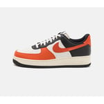 Baskets basses Nike  AIR FORCE 1 BLANC ORANGE NOIR