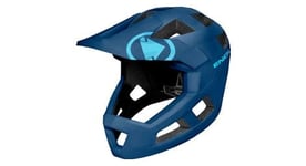 Casque integral endura singletrack myrtille bleu