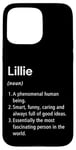 Coque pour iPhone 15 Pro Max Lillie Définition du nom Dictionnaire amusant