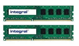 Integral 16GB (2x8GB) DDR3 1333 MHz DIMM CL9 Desktop Memory Kit