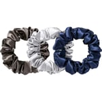 slip Accessoarer Hair Care Pack of 3Pure Silk Large Hair Scrunchies Midnight 3 Stk. (121,00 kr / 1 st.)