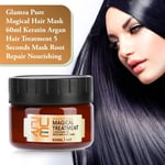 KERATIN PROTEIN COLLAGEN HAIR MASK FOR DRY DAMAGED ARGAN HAIR REPAIR TREATMENT